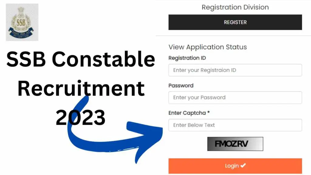 SSB Constable Recruitment 2023