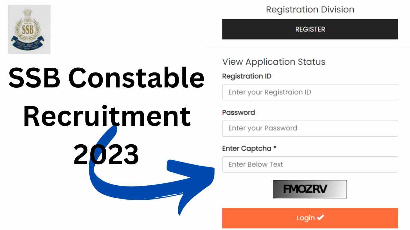 SSB Constable Recruitment 2023 – सशत्र सीमा बल कांस्टेबल भर्ती