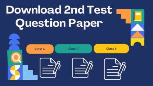 2nd Test Class 8th Question Paper