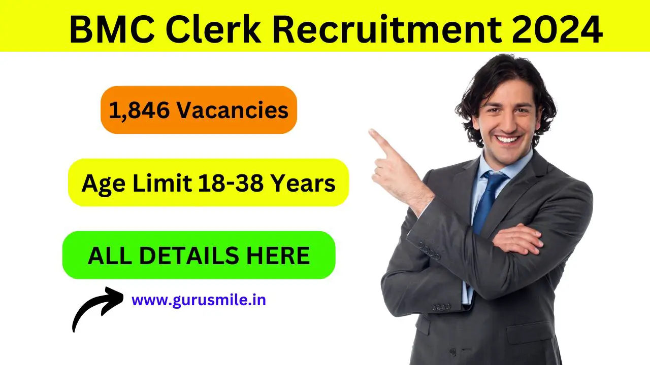 BMC Clerk Recruitment 2024