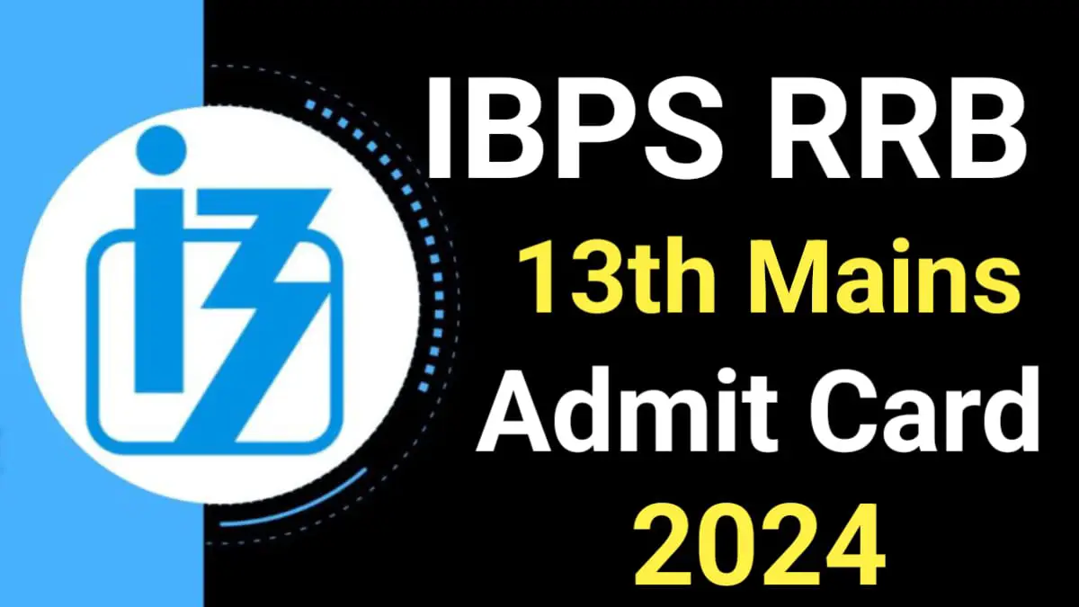 IBPS RRB Admit Card 2024 for PO Mains Exam and Officer Scale-II, III Single Exam, Download Direct Link Given Here