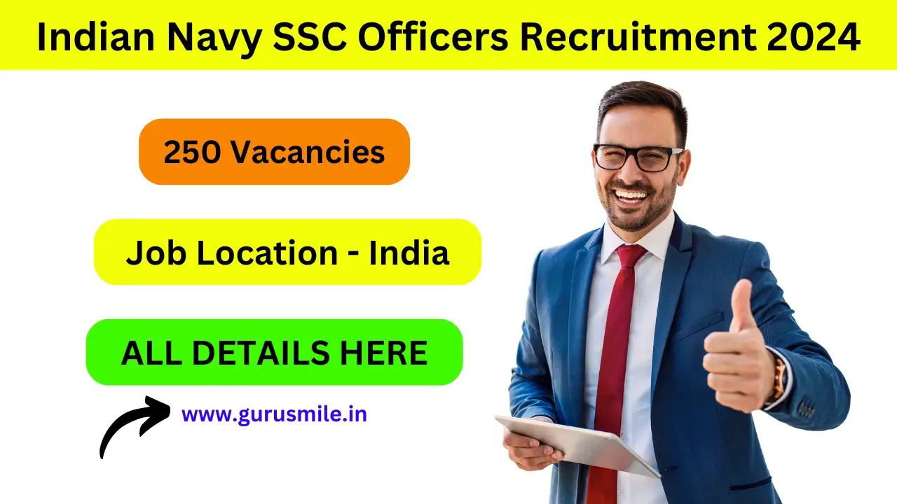 Indian Navy SSC Officers Recruitment 2024