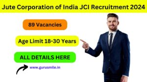 Jute Corporation of India JCI Recruitment 2024