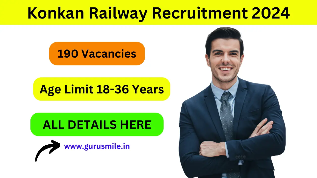 Konkan Railway Recruitment 2024