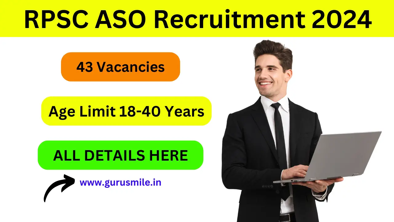 RPSC ASO Recruitment 2024