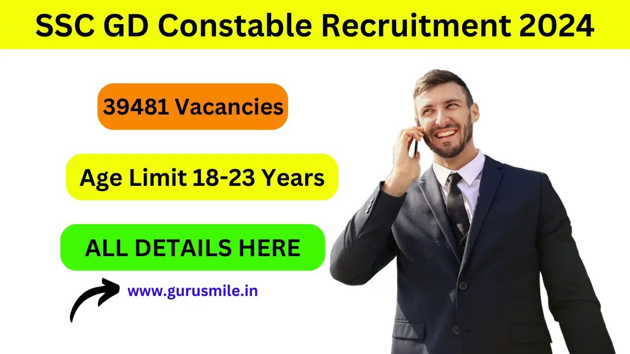 SSC GD Constable Recruitment 2024